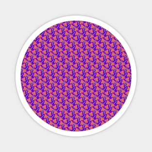 Wildflowers (salmon and purple) Magnet